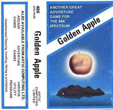 Adventure E: Golden Apple box art for ZX Spectrum
